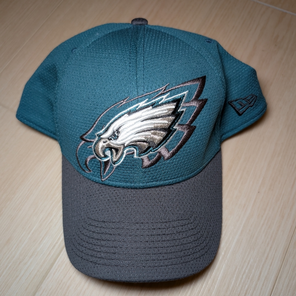 Eagles New Era Eagles Cap Teal and Gray